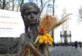 Sculpture "Bitter childhood memory"