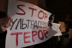 Action "We blame the police"