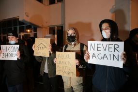 Action "We blame the police"