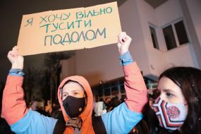 Action "We blame the police"