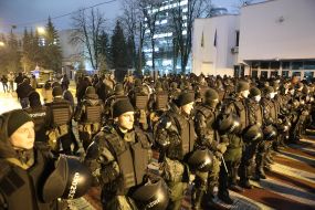 Action "We blame the police"