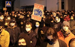 Action "We blame the police"