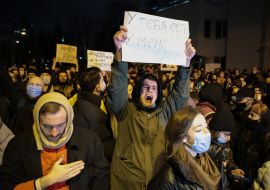 Action "We blame the police"