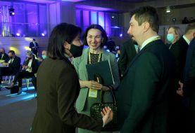 Vsevolod Knyazev, Iryna Venediktova and Olena Tanasevych