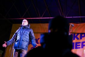 Action "Defend Ukraine - stop the coup"