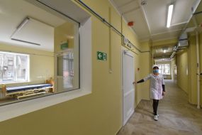 Updated resuscitation department of Zaporizhia Regional Infectious Diseases Clinical Hospital