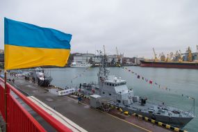 Exhibition of military equipment in Odessa