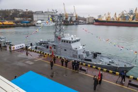 Exhibition of military equipment in Odessa