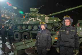 Exhibition of military equipment