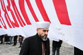 An action of solidarity "Freedom to Political Prisoners"