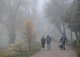 Fog in Kyiv