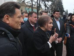 Михаил Волынец и Юлия Тимошенко