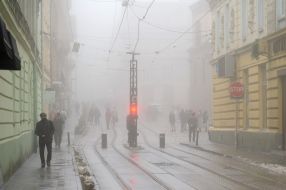 Fog in Lviv