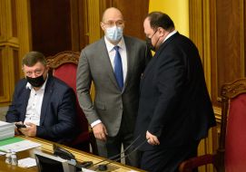 Denis Shmygal, Oleksandr Korniyenko, Ruslan Stefanchuk