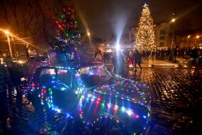 Grand opening of the main Christmas tree in Lviv