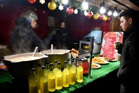 Christmas fair in Lviv