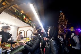 Christmas fair in Lviv