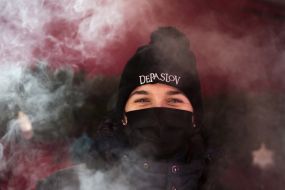 Ceremony of lighting the lights on the main Christmas tree of the country on Sofia Square