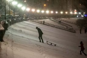 Снег в Киеве