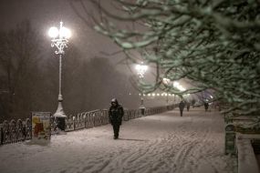 Snow in Kyiv