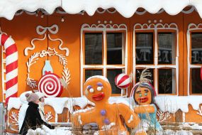 New Year's fair town