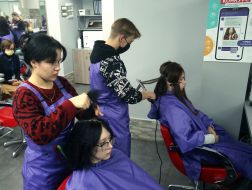 Educational process at the Kyiv Higher Vocational School of Sewing and Hairdressing