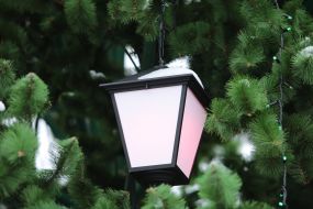 Christmas tree toy in the form of a lantern