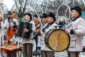 Artists of the Honored Academic Transcarpathian Folk Choir