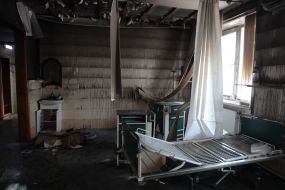 Consequences of the fire in Kosiv Central Hospital