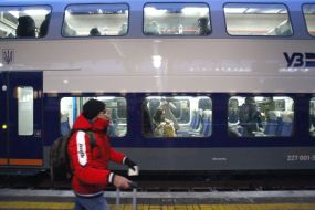 Skoda double-decker electric train