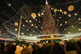 Встреча Нового 2022 года в Киеве