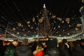 Встреча Нового 2022 года в Киеве