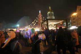 Встреча Нового 2022 года в Киеве