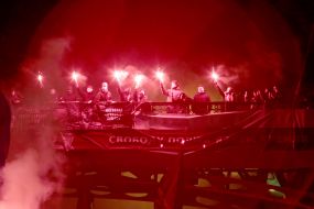 Torchlight procession on the occasion of Stepan Bandera's birthday in Kyiv