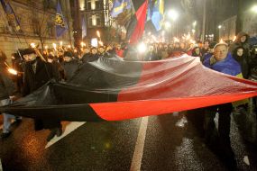 Смолоскипна хода з нагоди Дня народження Степана Бандери в Києві