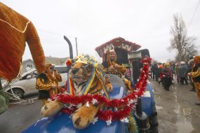 The celebration of Malanka