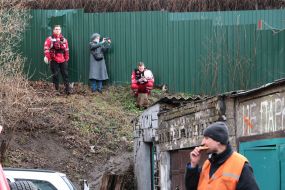 Protest action against the construction of Cherepanova Mountain