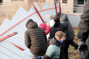 Protest action against the construction of Cherepanova Mountain