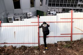 Protest action against the construction of Cherepanova Mountain