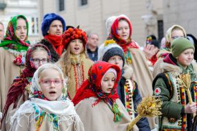 Celebrations on the occasion of the establishment of Christmas Didukh