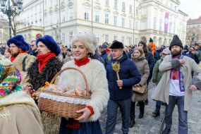 Celebrations on the occasion of the establishment of Christmas Didukh