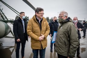 Josep Borrell and Dmitry Kuleba