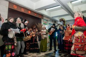 Christmas procession in Kharkiv