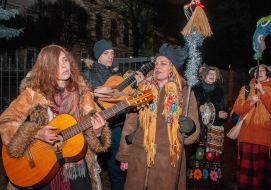 Christmas procession in Kharkiv