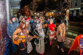 Christmas procession in Kharkiv