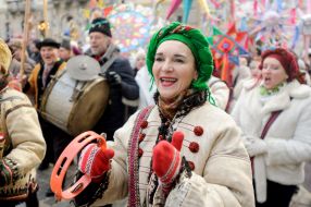 Participant of the "Christmas Star Flash" festival