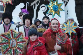 Christmas procession within the framework of the festival