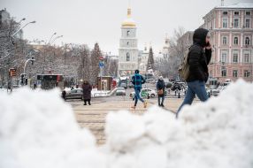 Snow in Kiev