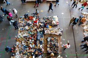 Блошиный рынок в Барселоне