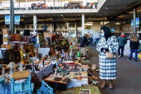 Блошиный рынок в Барселоне